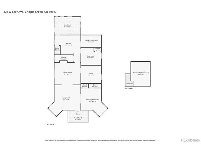 429 W Carr Ave, Cripple Creek, CO 80813