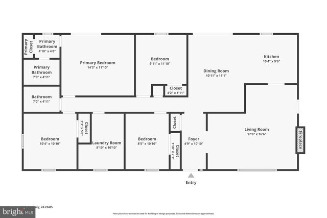4 SWAN DR, Fredericksburg, VA 22405