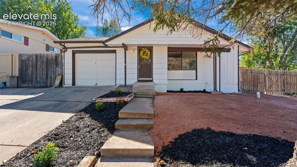 1324 Eagle View Drive, Colorado Springs, CO 80909 — exterior