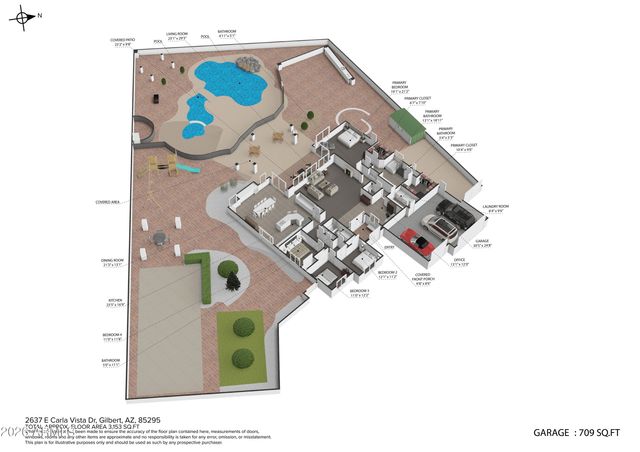 2637 E CARLA VISTA Drive, Gilbert, AZ 85295
