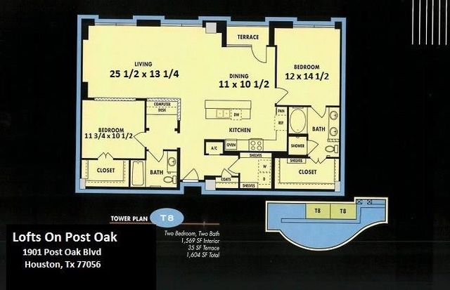 1901 Post Oak Boulevard 302, Houston, TX 77056