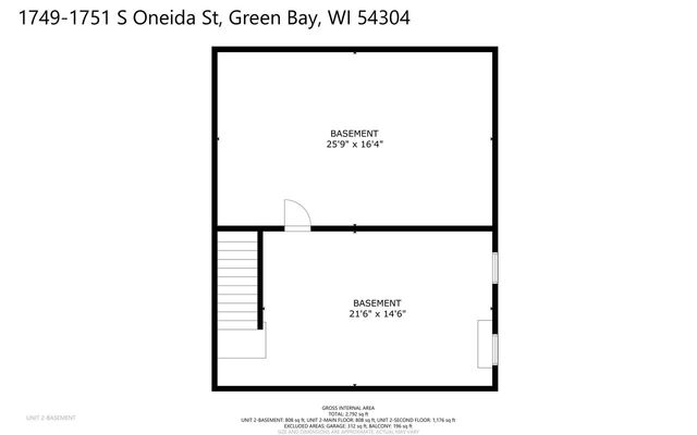 1751 S ONEIDA STREET, Green Bay, WI 54304