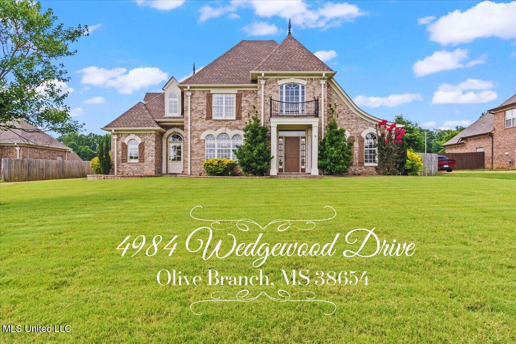 4984 Wedgewood Drive, Olive Branch, MS 38654