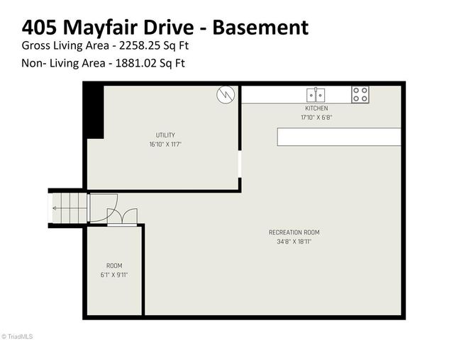 405 Mayfair Drive, Winston-salem, NC 27105