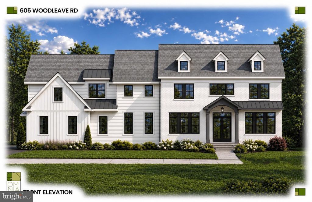 605 WOODLEAVE RD, BRYN MAWR, PA 19010 — exterior