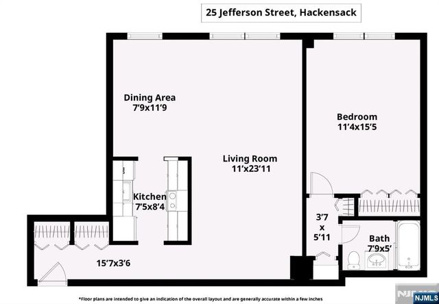 25 Jefferson Street 3D, Hackensack, NJ 07601