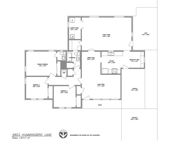 4803 HUMMINGBIRD LN, Memphis, TN 38117