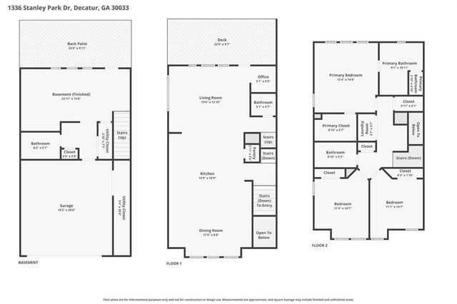 1336 Stanley Park Drive 1, Decatur, GA 30033