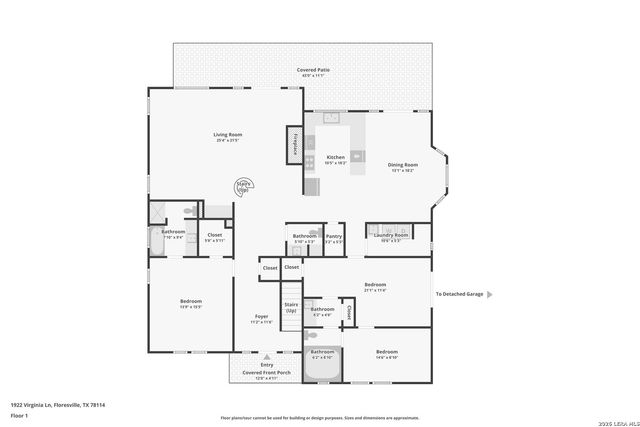 1922 Virginia Ln, Floresville, TX 78114