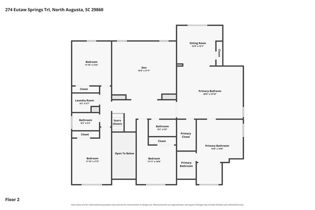 274 Eutaw Springs Trail, North Augusta, SC 29860