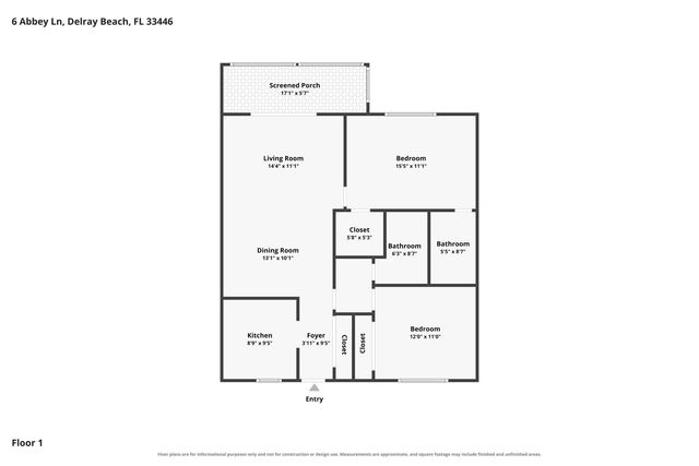 6 ABBEY Lane 206, Delray Beach, FL 33446