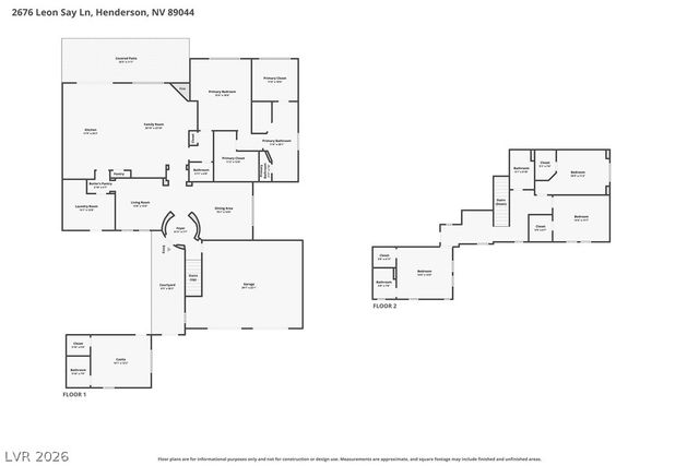 2676 Leon Say Lane, Henderson, NV 89044