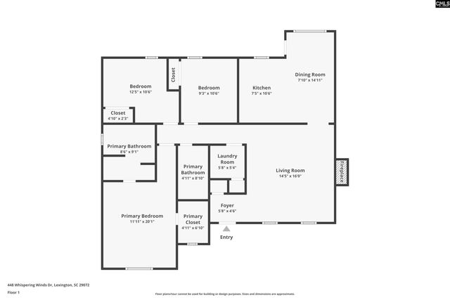 448 Whispering Winds Drive, Lexington, SC 29072