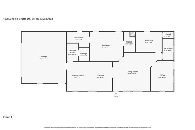 132 Sunrise Bluffs Drive, Belen, NM 87002