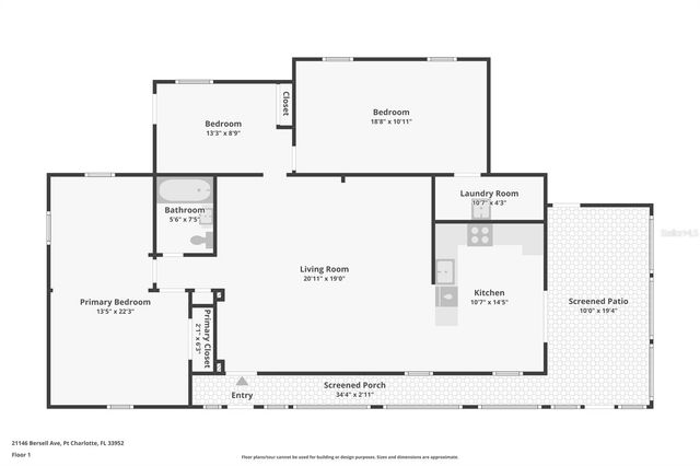 21146 BERSELL AVENUE, Port Charlotte, FL 33952