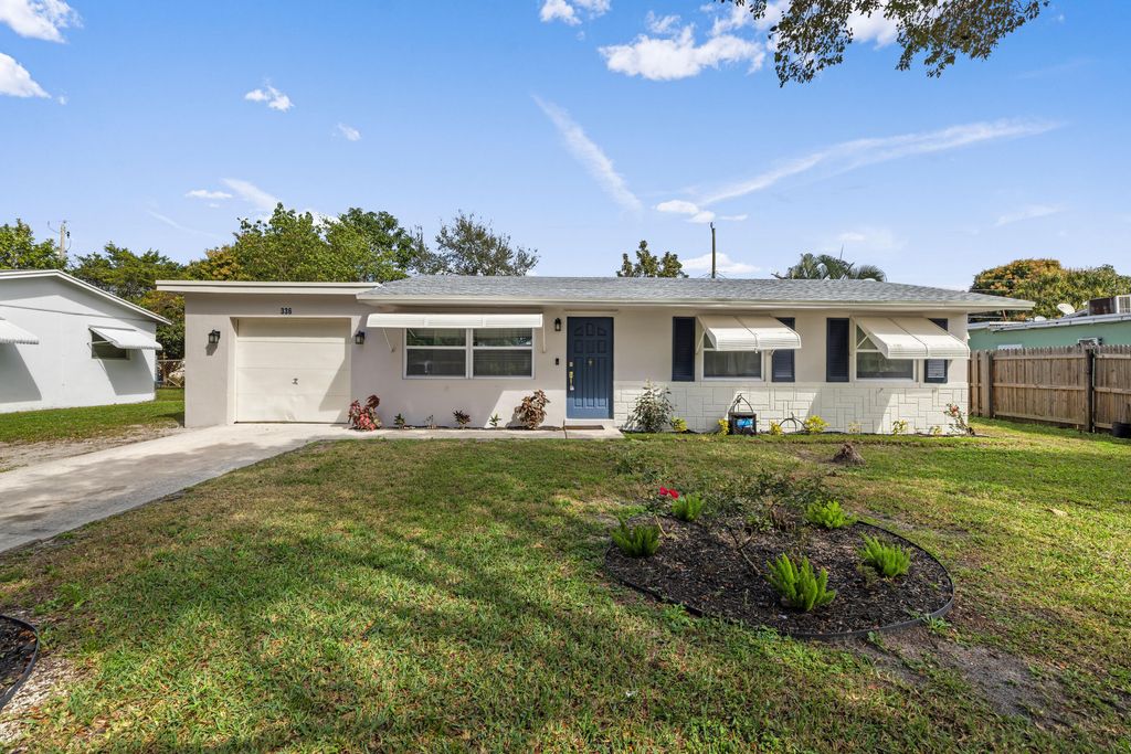 336 S CHILLINGWORTH Drive, West Palm Beach, FL 33409
