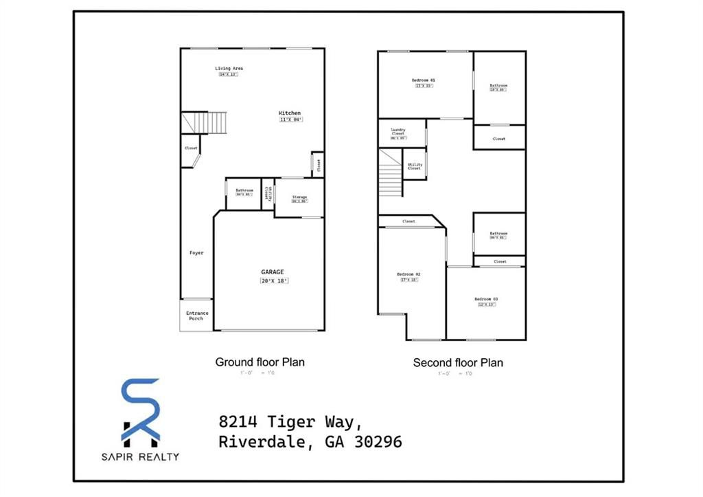 8143 Tiger Way, Riverdale, GA 30296