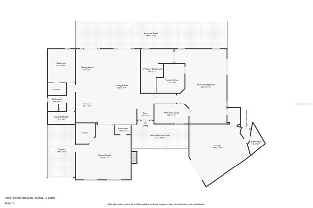 3905 FONTAINEBLEAU DRIVE, Tampa, FL 33634