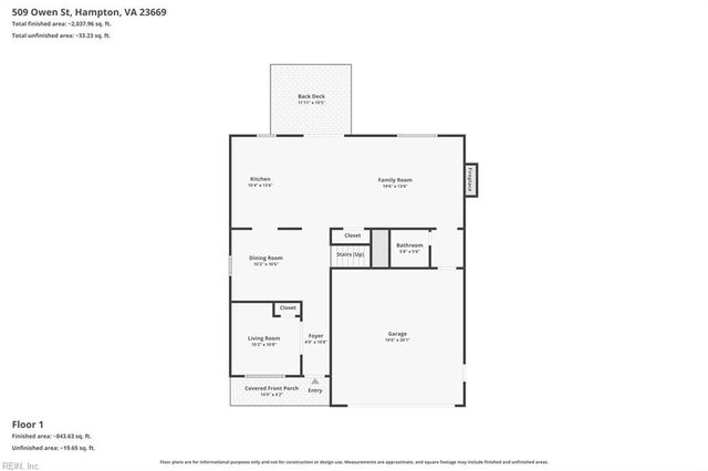509 Owens ST, Hampton, VA 23669