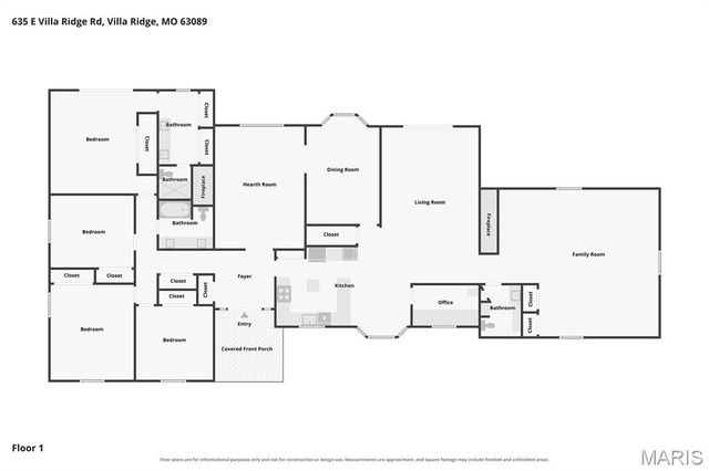 635 E Villa Ridge Road, Villa Ridge, MO 63089
