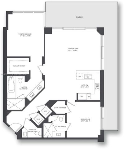 68 SE 6th St 1201, Miami, FL 33131