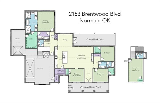 2153 Brentwood Boulevard, Norman, OK 73072