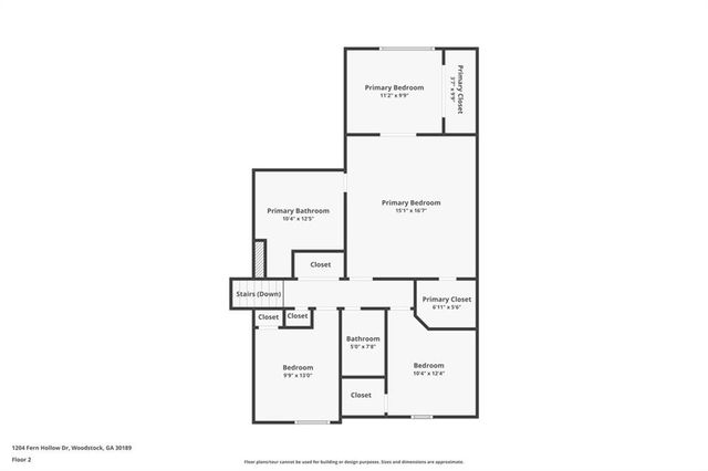 1204 Fern Hollow Dr, Woodstock, GA 30189