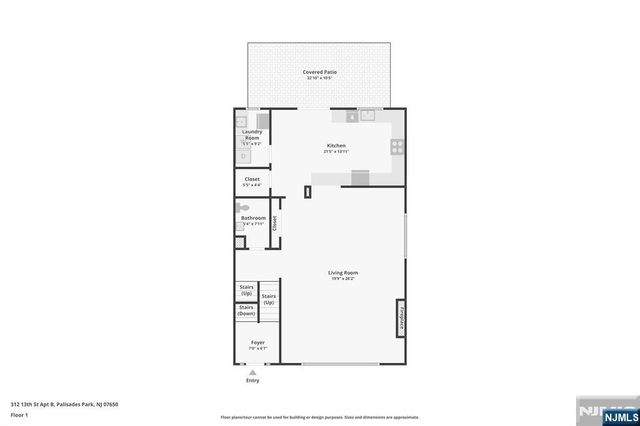 312B 13th Street 2, Palisades Park, NJ 07650