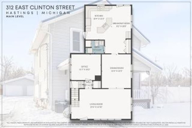 312 E Clinton Street, City Of Hastings, MI 49058