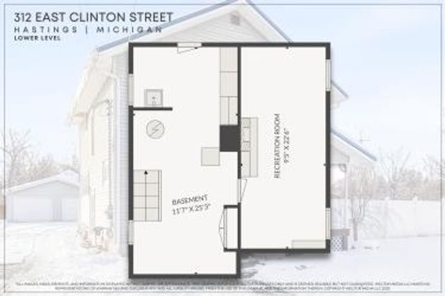 312 E Clinton Street, City Of Hastings, MI 49058