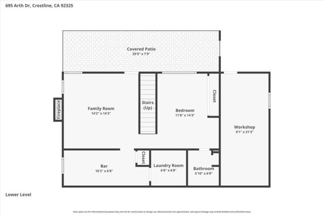695 Arth Drive, Crestline, CA 92325