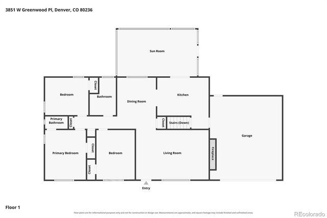 3851 W Greenwood Place, Denver, CO 80236