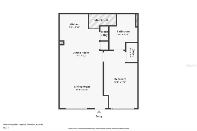 4561 YELLOWGOLD ROAD E 103, Kissimmee, FL 34746