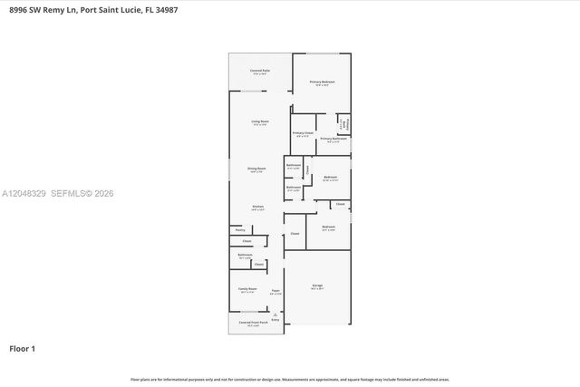 8996 SW Remy Lane, Port St. Lucie, Port St Lucie, FL 34987