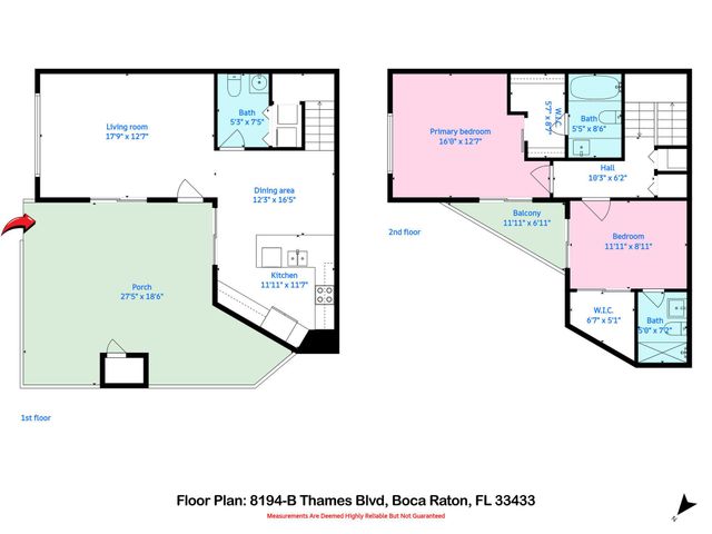 8194 Thames Boulevard B, Boca Raton, FL 33433