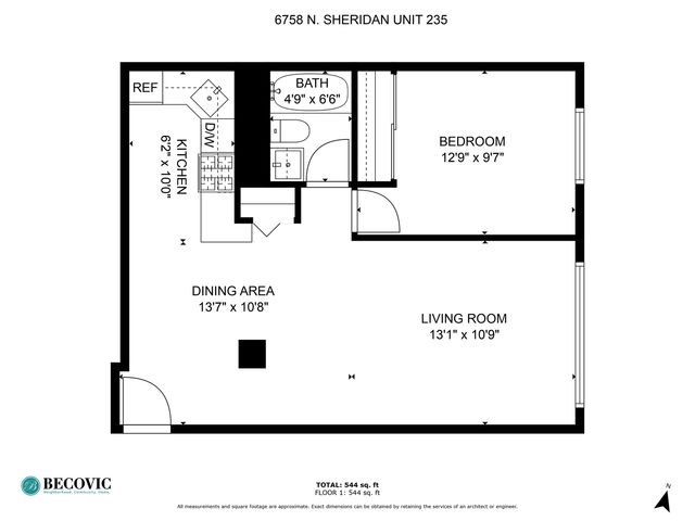 6758 N Sheridan Avenue 235, Chicago, IL 60626