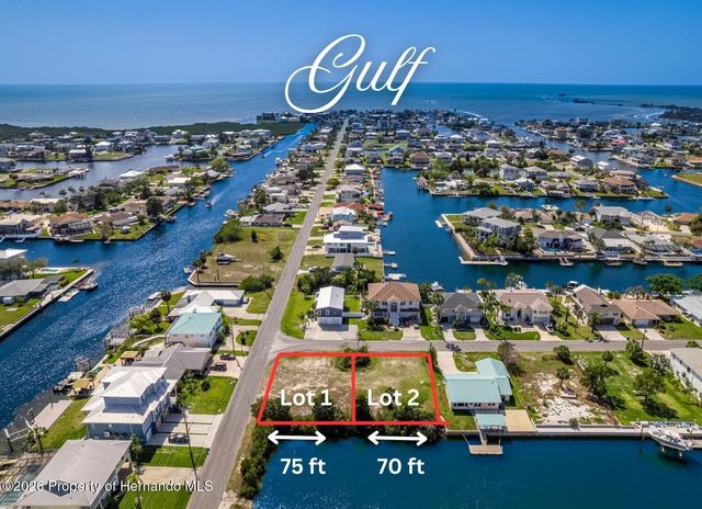 Lot 1 + 2 Flexer Drive, Hernando Beach, FL 34607
