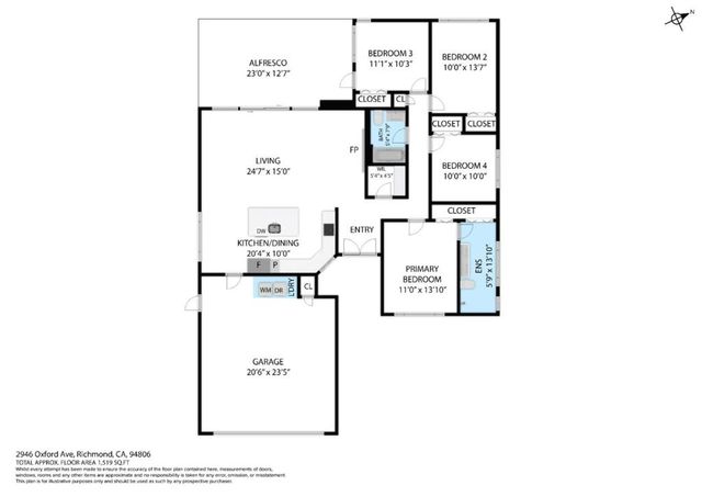 2946 Oxford Avenue, Richmond, CA 94806