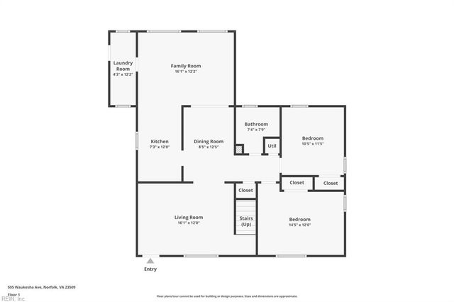 505 Waukesha AVE, Norfolk, VA 23509