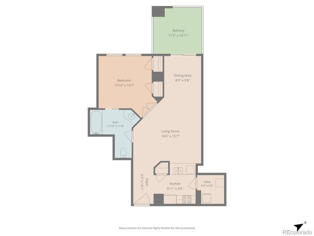 925 N Lincoln Street 6K, Denver, CO 80203
