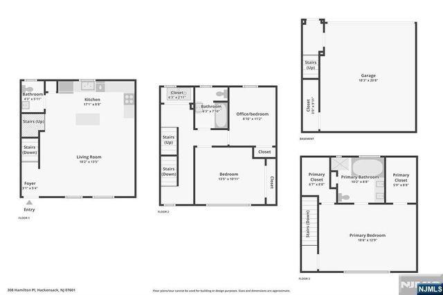 308 Hamilton Place 21, Hackensack, NJ 07601
