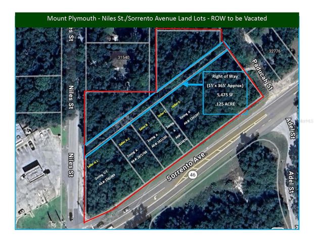 SORRENTO AVENUE, Mount Plymouth, FL 32776