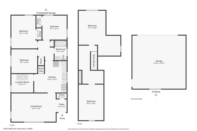 1532 N 39th Avenue, Stone Park, IL 60165