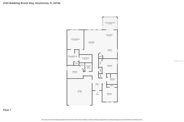 4165 BABBLING BROOK WAY, Kissimmee, FL 34746