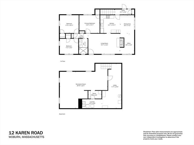 12 Karen Rd, Woburn, MA 01801