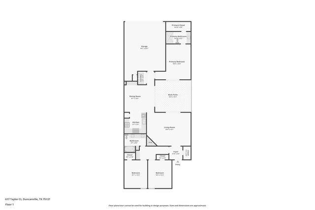 617 Taylor Court, Duncanville, TX 75137