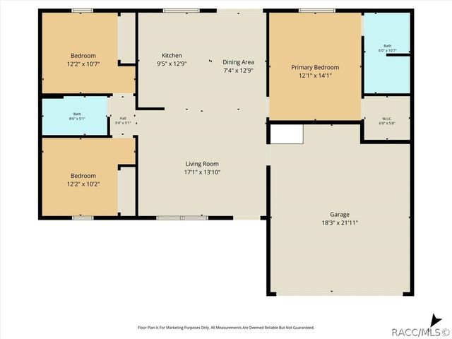2980 W Camilo Drive, Citrus Springs, FL 34434