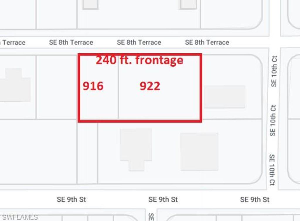 #916 & #922 SE 8th TER, Cape Coral, FL 33990