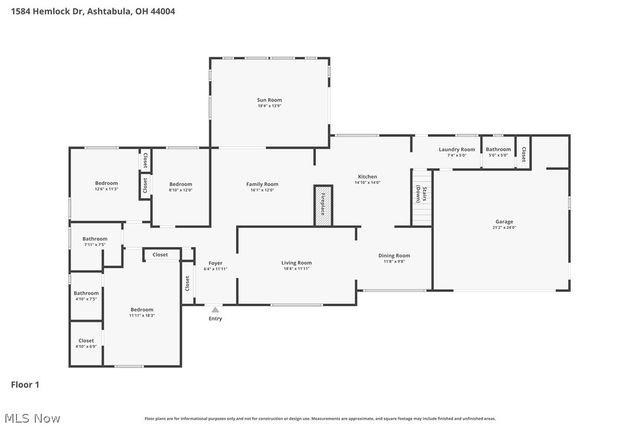 1584 Hemlock Drive, Ashtabula, OH 44004