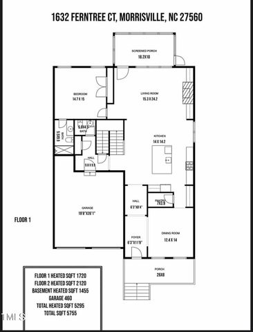 1632 Ferntree Court, Morrisville, NC 27560